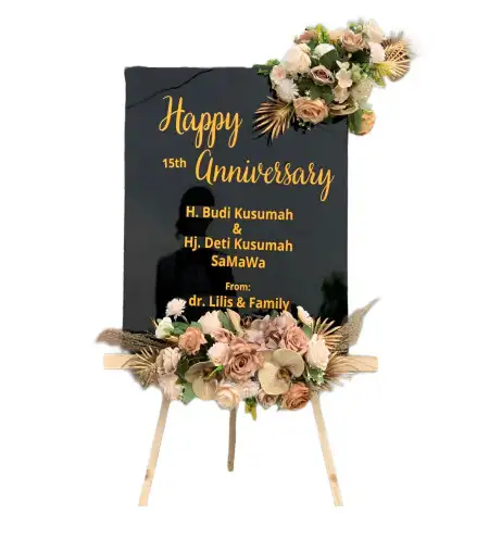 Papan Bunga Akrilik cidaun